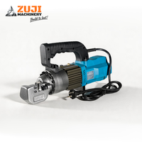 Cintreuse-coupeuse de barres d'armature électrique portative automatique, machine de découpe hydraulique portable pour la construction ZRC-16 220V Moteur ZUJI