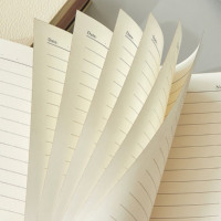 Mini-agenda A6 en cuir PU avec logo personnalisé du fabricant, papeterie de haute qualité, reliure cousue, papier sans bois 100 g/m², format de poche portable