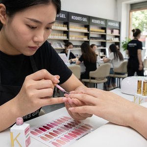 NUEVO KODIES GEL - Gel Constructor de <span class=keywords><strong>Uñas</strong></span>, Botella de Gel Líquido Constructor, Poly Gel Rosa Semipermanente UV, 30-45 Días, Fácil de Remojar - Product Image 4