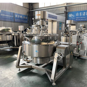 เครื่องกวนอาหารด้วยแก๊สอัตโนมัติทำจากสแตนเลสอุปกรณ์ครัวเครื่องผสมอาหารทอดเนื้อหมูน้ำมันพริก - Product Image 3