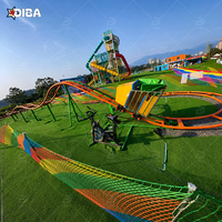 Équipement de jeu extérieur pour enfants, montagnes russes de jardin pour parcs commerciaux et projets d'attractions