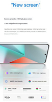 Teléfono móvil desbloqueado nuevo Original Mi Redmi Note 13 Pro 5G Smartphone 200MP Cámara 5100mAh Batería 67W Carga rápida