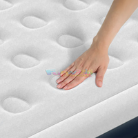 Matelas Gonflable Imperméable Pliable pour Camping Extérieur avec Gonflage Automatique