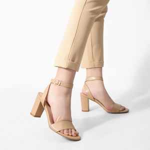 Sandali da Donna alla Moda <span class=keywords><strong>con</strong></span> <span class=keywords><strong>Tacco</strong></span> Grosso Trasparente, Cinturino alla Caviglia e <span class=keywords><strong>Tacco</strong></span> a Blocco, Sandali <span class=keywords><strong>con</strong></span> <span class=keywords><strong>Tacco</strong></span> Alto Trasparente - Product Image 6