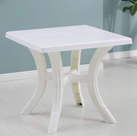 Table de repas d'extérieur écologique de style moderne