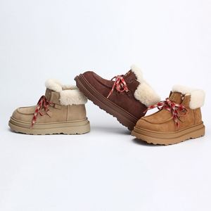 Nouvelles bottes d'hiver en fourrure, bottes chaudes en coton pour femmes, chaussures d'extérieur pour femmes, chaussures de haute qualité pour femmes - Product Image 4