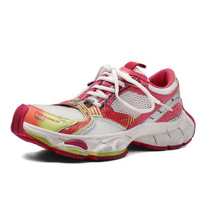 <span class=keywords><strong>Mocasines</strong></span> para Hombre y Mujer, Parte Superior de Malla Flexible, Cierre con Cordones, Suela Roja, Zapatos para Primavera, Verano y Otoño - Product Image 6