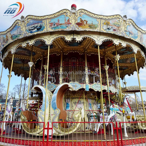 Carrusel de <span class=keywords><strong>Animales</strong></span> Personalizado para Niños, Atracciones para Parques de Diversiones en Venta - Product Image 4