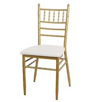 HANYEE Chaises de banquet commerciales en plastique avec base en métal élégante, empilables et en fer pour événements et hôpitaux