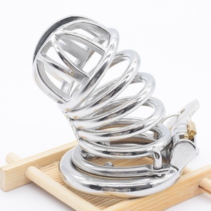 Nueva Jaula de Castidad Masculina con Patrón de Corona, Jaula Grande para Pene, Jaula Enorme para Pene, Dispositivo de Castidad con Candado, Juguetes Sexuales BDSM para Hombres - Product Image 4