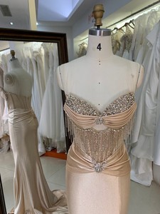 Nuovo Abito da Ballo 2026 con Perline e Frange, Collo a Cuore, Sexy, <span class=keywords><strong>per</strong></span> Ragazze - Product Image 2