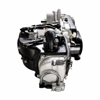 Moteur de scooter GY6 50cc, 4 temps, monocylindre, assemblage complet, Euro 2, pour scooter à roue de 10 pouces, 40 cm