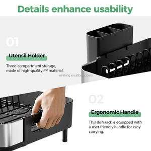 <span class=keywords><strong>Escurridor</strong></span> <span class=keywords><strong>de</strong></span> Platos <span class=keywords><strong>de</strong></span> Acero Inoxidable WIREKING, Estante <span class=keywords><strong>de</strong></span> Almacenamiento para <span class=keywords><strong>Cocina</strong></span>, <span class=keywords><strong>Escurridor</strong></span> <span class=keywords><strong>de</strong></span> Platos para Encimera <span class=keywords><strong>de</strong></span> <span class=keywords><strong>Cocina</strong></span> - Product Image 4