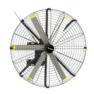 JULAI 2 m duvara monte fanlar 80 inç açık anma fan 6.5 f t duvara monte endüstriyel fan