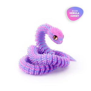 3D in rắn Doanh di chuyển rắn 30 cm nhỏ mô phỏng động vật búp bê nhựa phổ biến PVC đồ chơi hoạt hình để giảm căng thẳng mới ODM - Product Image 5