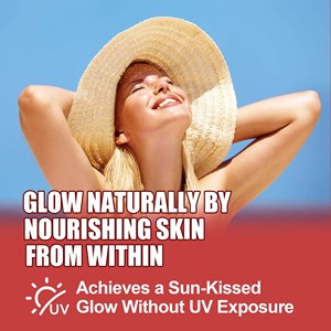 Gotas Líquidas Bronceadoras de Alta Potencia con Licopeno para un Brillo Natural Mediante la Nutrición de la Piel desde Adentro, Gotas Líquidas de Vitamina C - Product Image 6