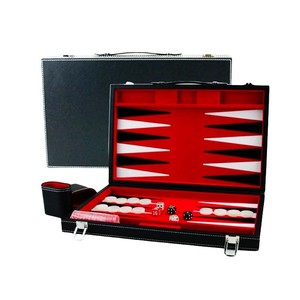 <span class=keywords><strong>Juego</strong></span> <span class=keywords><strong>de</strong></span> Backgammon <span class=keywords><strong>de</strong></span> Cuero <span class=keywords><strong>de</strong></span> Lujo, Diseño Personalizable, Estuche Portátil, Ideal para Regalos Navideños - Product Image 6