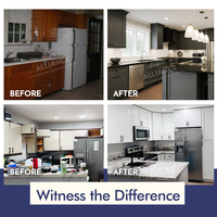 Armoire en bois DB12-DB36 avec 3 tiroirs |   Meubles de cuisine inférieurs RTA prêts à assembler |   Armoires de cuisine de style américain