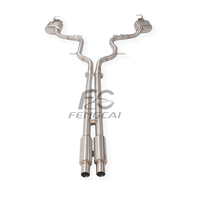 Tubo de Escape Valvetronic de Acero Inoxidable con Potencia Mejorada, Silenciador Catback, Compatible con Porsche Cayenne 958 3.0T 2011-2017
