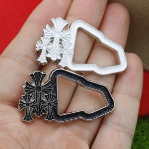 Wholesale <b>Hat</b> Metal Decoration <b>Hat</b> Lapel <b>Pin</b> Factory Custom Creative Cross Enamel Badge <b>Pin</b> - Product Image 3