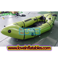Bateau pneumatique léger en TPU pour eaux vives, packraft