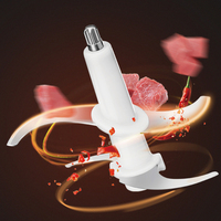 RAF 5L multi-usages à faible bruit ménage en acier inoxydable rencontrer broyeur igname pilon robot culinaire électrique hachoir