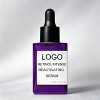 Sérum réactivateur intense au rétinol 1,01 oz, 30 ml, sérum au rétinol et au bakuchiol coréen pour le visage, raffermit et améliore les signes de vieillissement