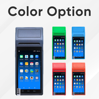 Terminal de point de vente Android à écran tactile HD 5,5 pouces, NFC, imprimante thermique 58 mm, machine de caisse portable, prix bas, fabrication OEM/ODM