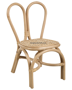 Wholesale Handicraft Rattan <b>Kid</b> <b>Chair</b> Handmade Natural Eco-Friendly Woven Baby and Children Furniture for Indoor Outdoor Use - Product Image 1