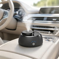 Diffuseur de parfum portable sans eau pour voiture, à énergie solaire, silencieux, pour la maison, la chambre, luxe
