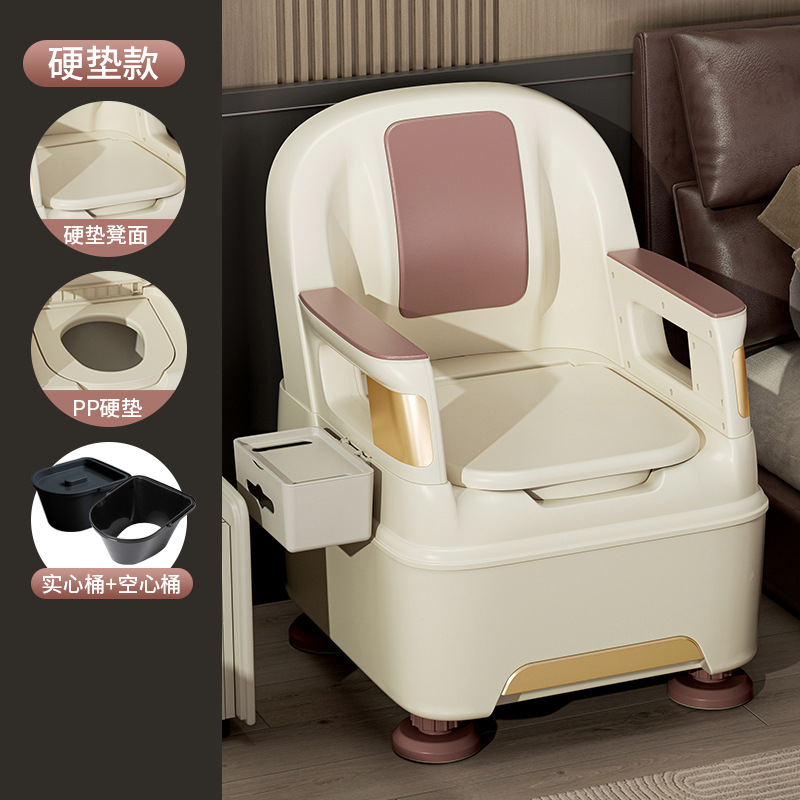 Hard-mat indoor squat toilet