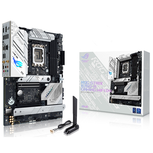 Tarjeta Madre ASUS ROG STRIX B760-A GAMING WIFI D4 con Chipset Intel B760, Compatible con CPU Intel de 13.ª/12.ª Generación, Amplio Stock - Product Image 1
