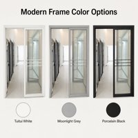 Puerta Corredera Plegable de Aluminio 6063 T5, Hoja Delgada de 24 mm, Puerta Interior de Vidrio Personalizada para Baño, Cocina, Balcón, Espacios Pequeños