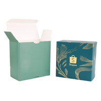 Boîte de papier personnalisée avec mélangeur, boîtes d'emballage pliantes pour articles cosmétiques