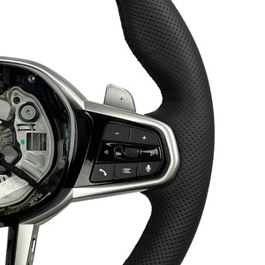 Volant en cuir modifié HJX Black Series pour BMW M8 8 7 X7 6 <span class=keywords><strong>GT</strong></span> X6 M5 5 X5 X4 X3 F10 E70 E90 ZC-I7-P101 - Product Image 5
