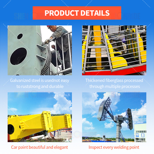 Atracción Kamikaze Comercial Montada en Remolque, con Rotación y Elevación, para Parques de Atracciones, Sitios Turísticos y Centros Comerciales - Product Image 5