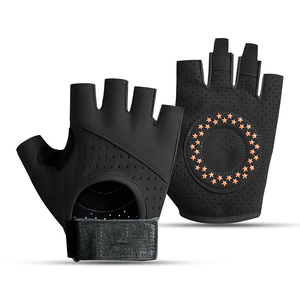 Guanti da palestra guanti Fitness sollevamento pesi Body Building allenamento Sport esercizio ciclismo Sport guanto da allenamento per gli uomini - Product Image 6