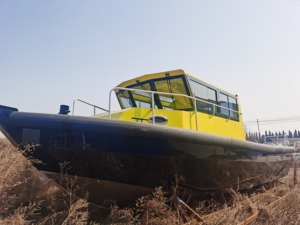 <span class=keywords><strong>Bateau</strong></span> de <span class=keywords><strong>patrouille</strong></span> en aluminium haute vitesse de 11,6 m avec moteur hors-bord, <span class=keywords><strong>bateau</strong></span> de travail professionnel multifonctionnel à vendre - Product Image 4