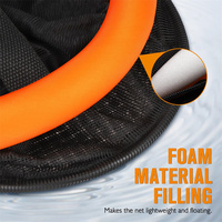 Panier de pêche flottant en maille de Nylon Portable filet de pêche pliable fil flottant panier à poisson filet en Nylon stockage d'appâts de pêche