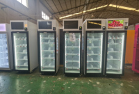 Mesin Penjual Daging Beku Murah dengan Pembaca Kartu Nayax di Supermarket