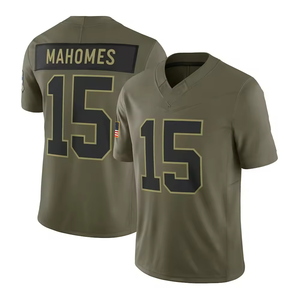 2025 Chào mừng đến dịch vụ 0 jahmyr Gibbs 90 t. J. Watt 18 caleb Williams 18 Justin Jefferson khâu chúng tôi áo bóng đá Mỹ - Product Image 4