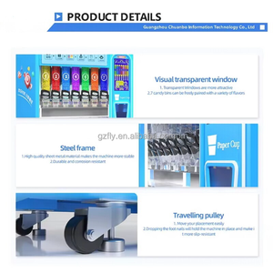 Farbige Candy Mall Verkaufs automaten Farbige Jelly <span class=keywords><strong>Bean</strong></span> Verkaufs automaten Schokoladen automaten - Product Image 5