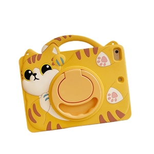 Olyphone xử lý có thể điều chỉnh Hidden đứng chủ 3D phim hoạt hình Silicone Bìa trường hợp đối với <span class=keywords><strong>iPad</strong></span> Air2/air6/Pro/<span class=keywords><strong>iPad</strong></span> Air1/air5/2017/2018 - Product Image 1