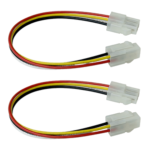 15CM JST SM 2ピン プラグ オス・メス PVCジャケット錫メッキ銅導体ワイヤーコネクタケーブル ピグテールプラグ LEDストリップライト用 - Product Image 5