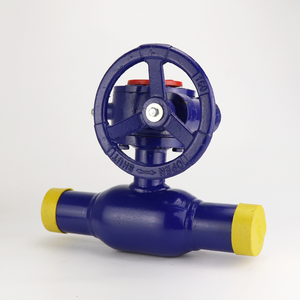 Válvula de Bola de Turbina Totalmente Soldada de Alta Calidad Q361F-16Q, Manual, para Aplicaciones de Alta Temperatura, OEM Personalizable, Uso General, ST37.8 - Product Image 4