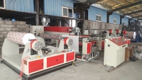 Machine de laminage par extrusion à haute productivité avec moteur électrique automatique pour tissu PP et gobelets en papier PE