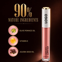 Gloss à lèvres liquide vegan anti-transfert, haute brillance, séchage rapide, hydratant, logo personnalisé OEM ODM