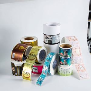 Étiquettes personnalisées pour aliments, impression d'étiquettes d'emballage, autocollants en vinyle en rouleau, conception d'autocollants imperméables avec logo personnalisé - Product Image 5