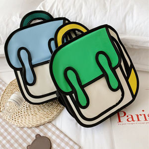 Mochila Personalizada Creativa con Dibujo 2D, Mochilas con Estilo de Salto 3D, Mochila Escolar de Dibujos Animados - Product Image 3