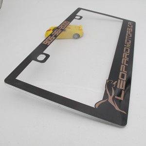 Cornice per Targa Auto Trasparente con Stampa UV Personalizzata, per Concessionari Auto USA e Canada - Product Image 3